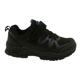 American Club Chaussures de sport américain Softshell pour Velcro WT94 / 22 Black noir