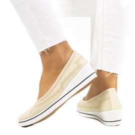 Ballerines beiges sur le coin Connor