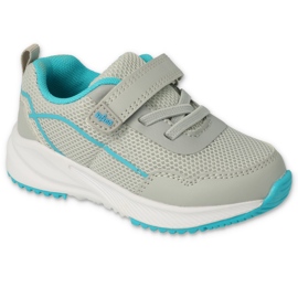 Befado chaussures pour enfants 516P112 bleu gris Befado chaussures pour enfants 516P112 bleu gris