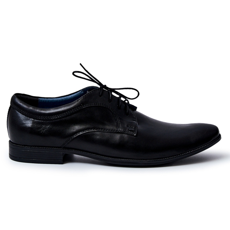 Bednarek Polish Shoes Richelieus Homme Bednarek Cuir Elégant Noir Gaspare le noir