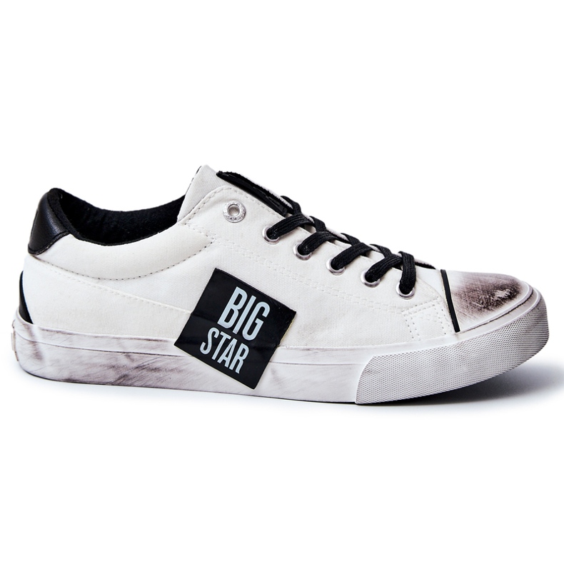 Baskets Homme Big Star JJ174248 Baskets Blanches et Noires