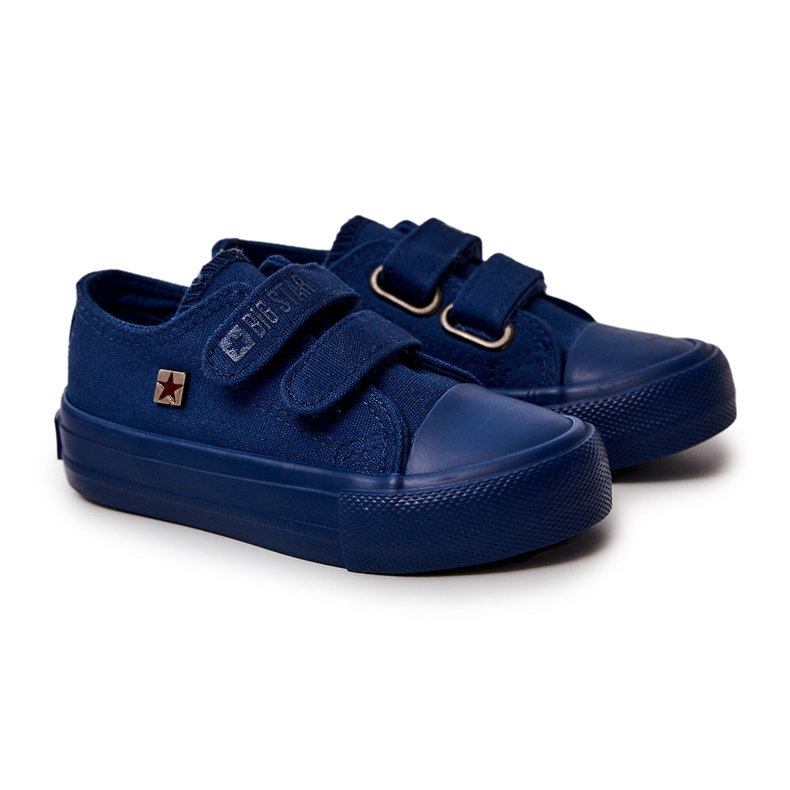 Baskets Classiques Enfant Big Star JJ374039 Bleu Marine Baskets Classiques Enfant Big Star JJ374039 Bleu Marine