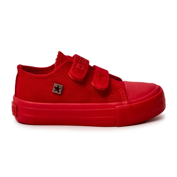 Baskets classiques pour enfants Big Star JJ374046 Rouge