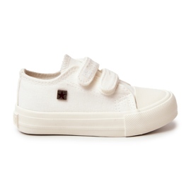 Baskets classiques pour enfants Big Star JJ374042 Blanc