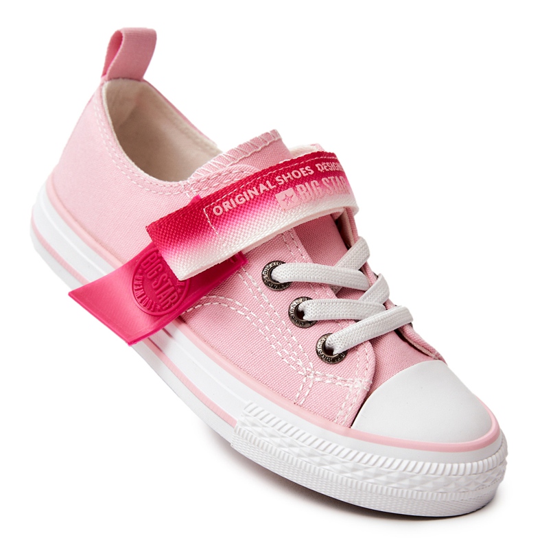 Baskets Basses Enfant Big Star JJ374073 Rose