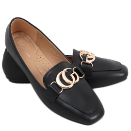 Mocassins femme Elisa Noir le noir