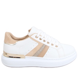 Baskets femme Silvia WH / BEIGE blanc