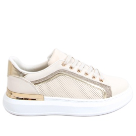 Baskets femme Irene Beige