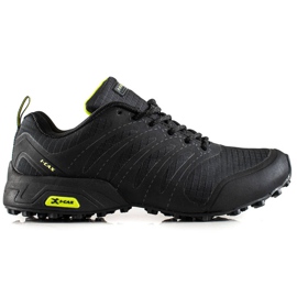 TRENDI Chaussures de randonnée confortables noir