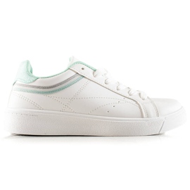 TRENDI Baskets blanches décontractées