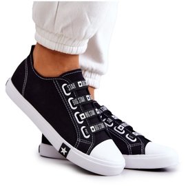 Baskets Femme Avec Poignets Big Star HH274098 Noir le noir Baskets Femme Avec Poignets Big Star HH274098 Noir le noir