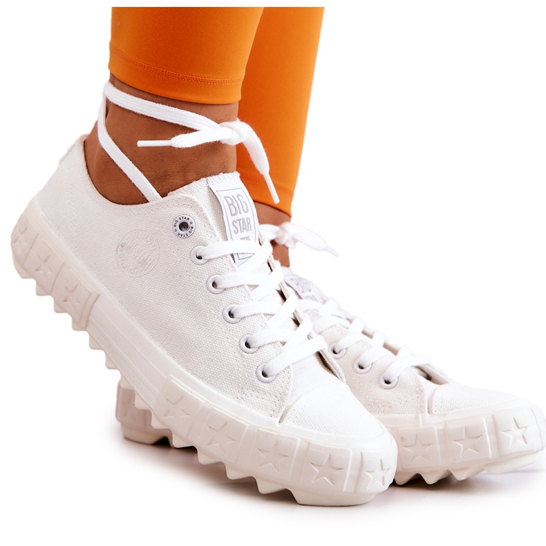 Baskets Femme Big Star JJ274509 Blanc blanche