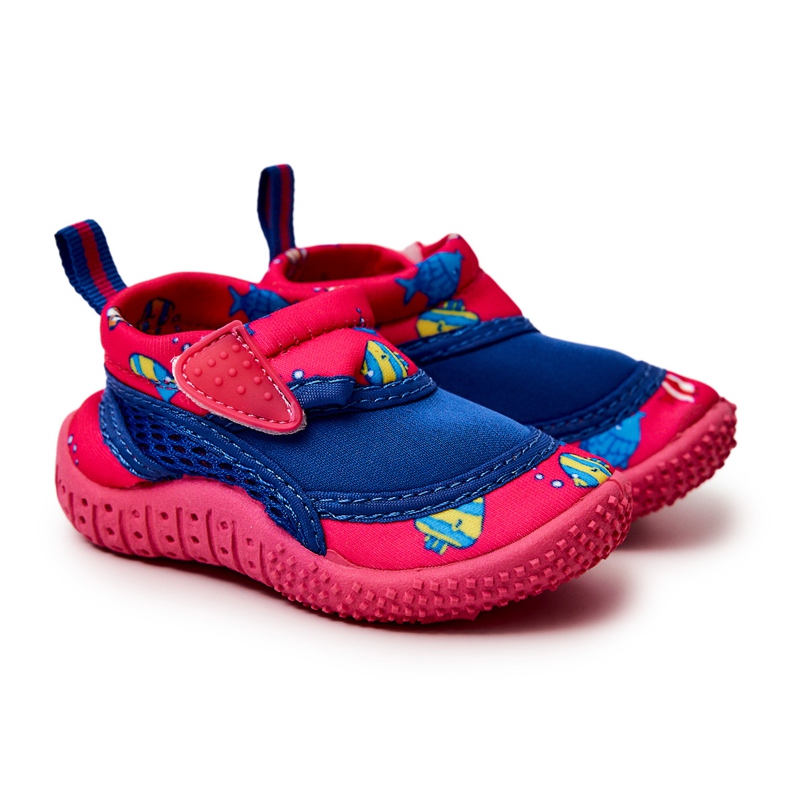 Chaussures de sport pour enfants pour l'eau ProWater 21-37-019B Rose bleu