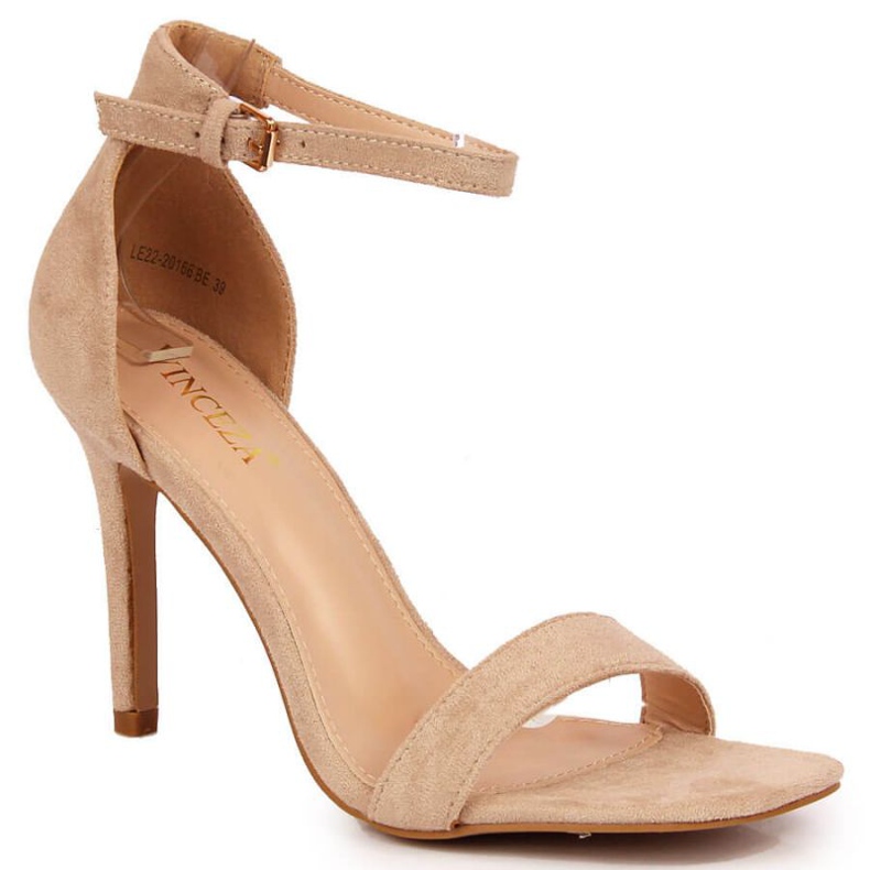 Sandales à talon aiguille Vinceza W JAN81B beige Sandales à talon aiguille Vinceza W JAN81B beige