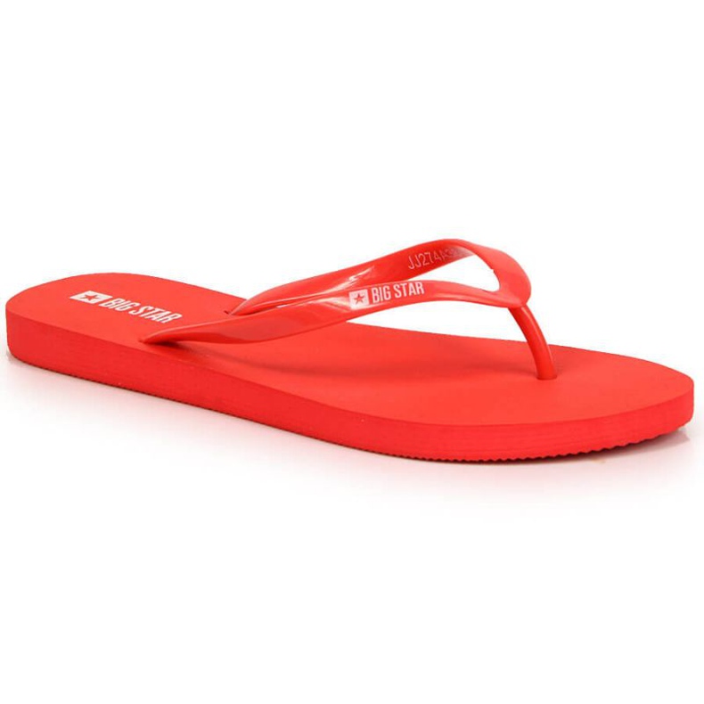 Tongs de plage Big Star W JJ274A384 rouges