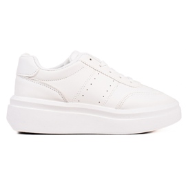 TRENDI Baskets blanches confortables