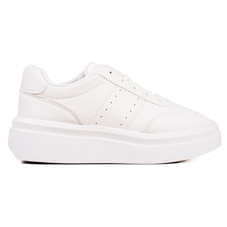 TRENDI Baskets blanches confortables