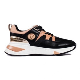 Baskets élégantes VINCEZA noir