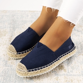 Espadrilles femme Big Star bleu marine HH274500 Espadrilles femme Big Star bleu marine HH274500