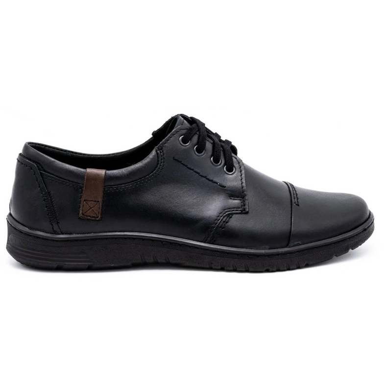 Olivier Chaussures cuir homme 416MP noir le noir Olivier Chaussures cuir homme 416MP noir le noir