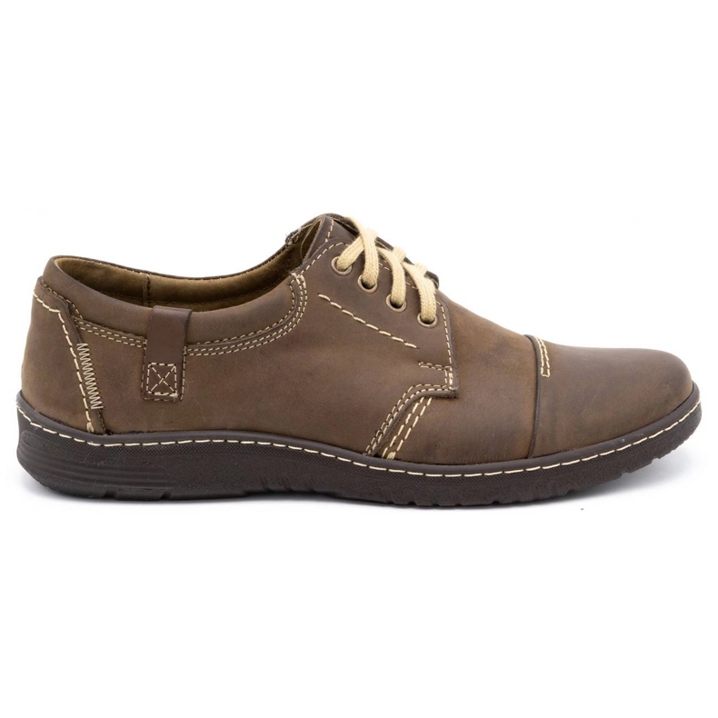 Olivier 416MP chaussures en cuir pour hommes marron brun