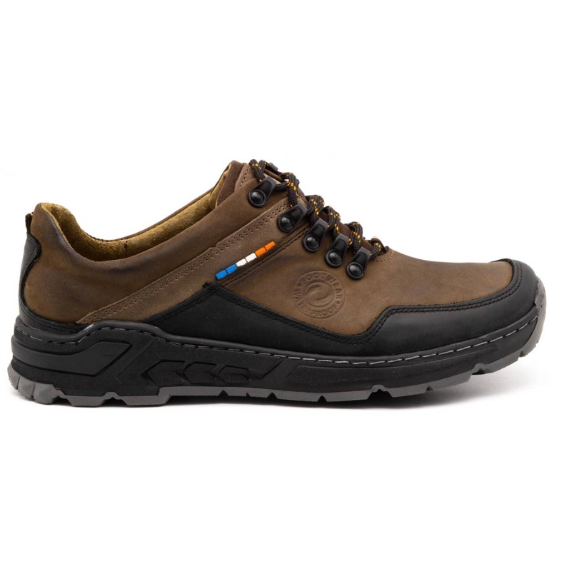 Olivier Chaussures trekking cuir homme 292GT marron brun Olivier Chaussures trekking cuir homme 292GT marron brun