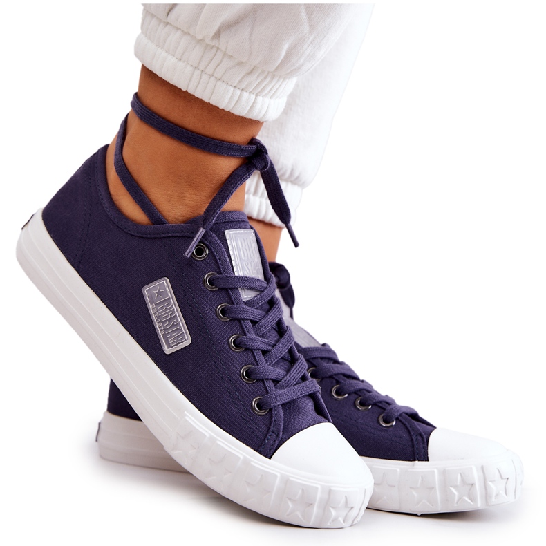 Baskets Classiques Femme Big Star JJ274494 Bleu Marine Baskets Classiques Femme Big Star JJ274494 Bleu Marine