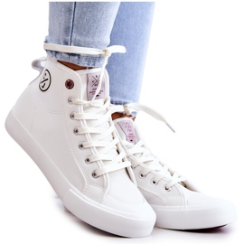 High Cross Jeans JJ2R4056C Baskets blanches pour femmes