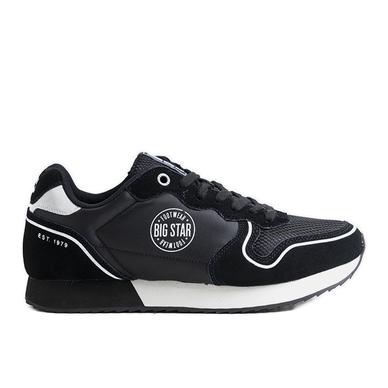 Baskets Homme Big Star JJ174140 Noir le noir