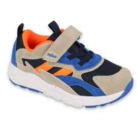 Befado chaussures pour enfants 516P127 beige bleu marine bleu multicolore
