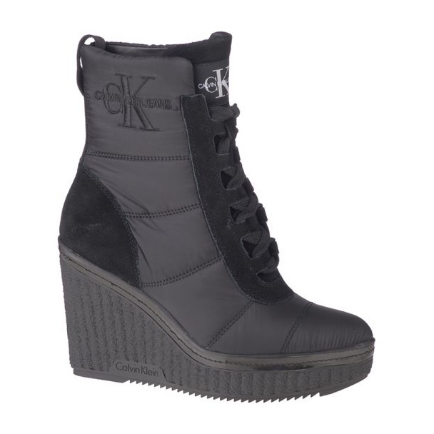 Calvin Klein Semelle W RE9774BLK le noir
