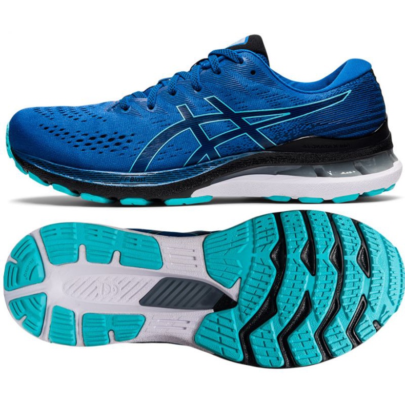 Asics Gel-Kayano 28 M 1011B189 402 chaussures de course bleu