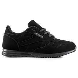 TRENDI Chaussures de sport classiques noir