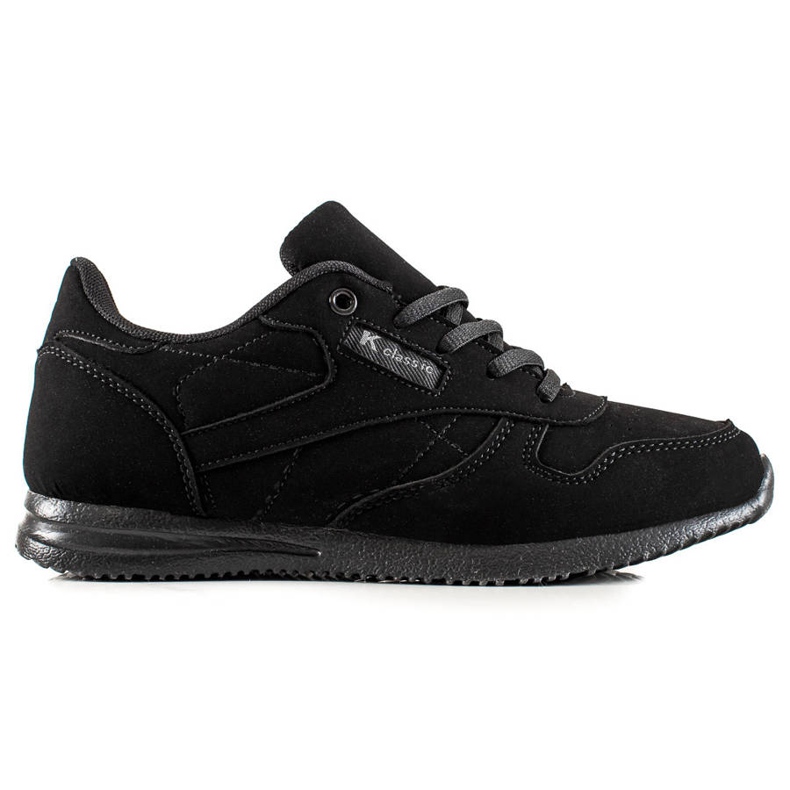 TRENDI Chaussures de sport classiques le noir TRENDI Chaussures de sport classiques le noir