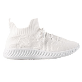 TRENDI Chaussures de sport confortables blanc