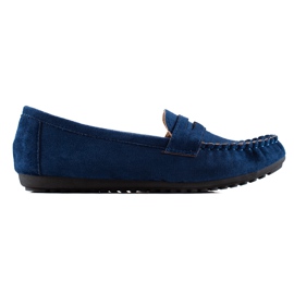 TRENDI Mocassins classiques bleu