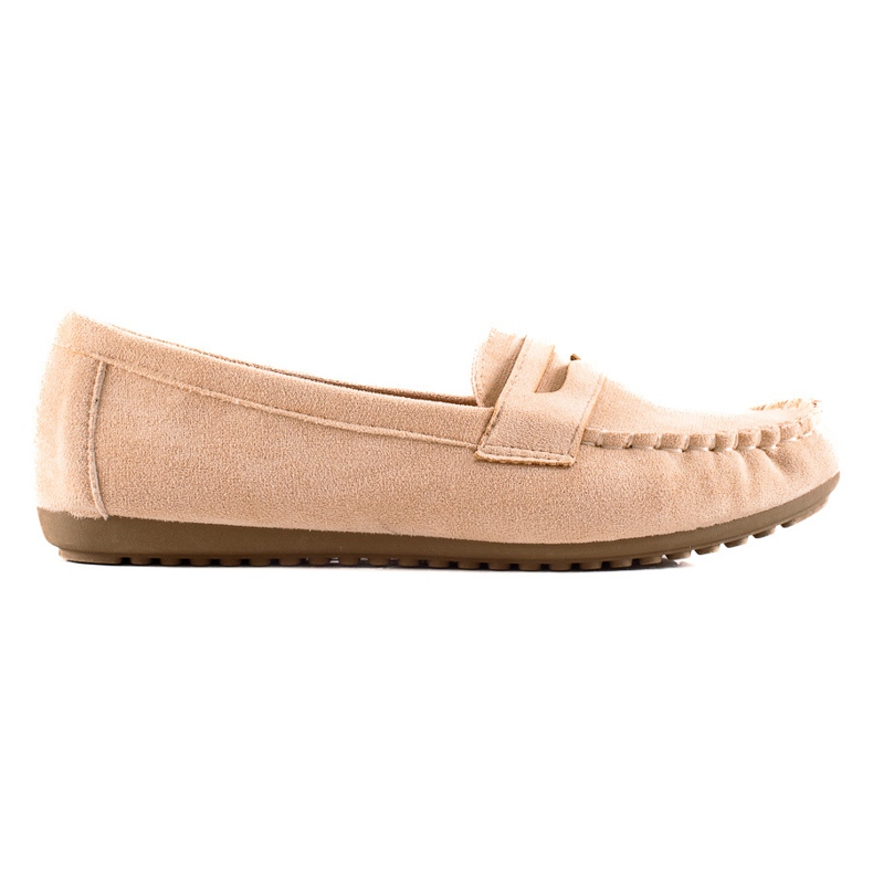 TRENDI Mocassins classiques beige