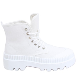 Baskets de trekking à la cheville Costa White blanche Baskets de trekking à la cheville Costa White blanche