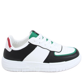 Chaussures de sport femme Ambar Noir blanche le noir multicolore vert