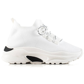 Camo Chaussures de sport confortables sur la plateforme blanc