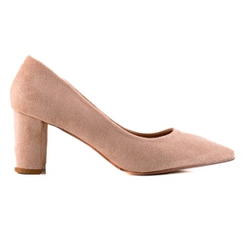 Seastar Escarpins classiques en daim rose
