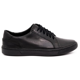 Olivier Chaussures cuir homme 932MP noir