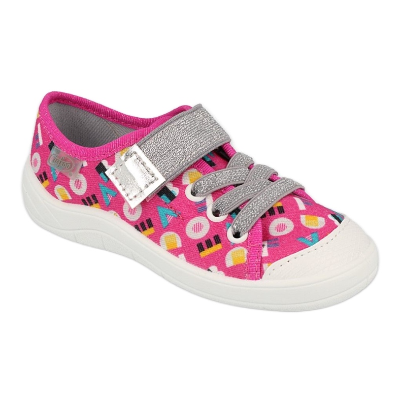 Chaussures pour enfants Befado 251Y181 rose argent multicolore