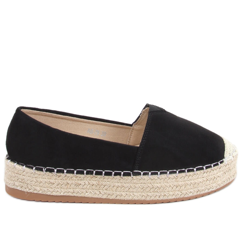 Espadrilles femme Pilar Black le noir Espadrilles femme Pilar Black le noir