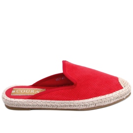 Espadrilles femme Carmen Rouge