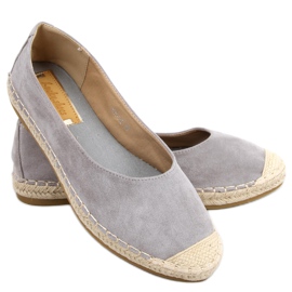 Espadrilles femme Camino Grey gris