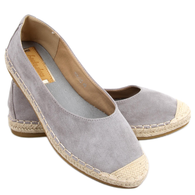 Espadrilles femme Camino Grey gris