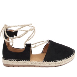 Espadrilles femme Arely Noir