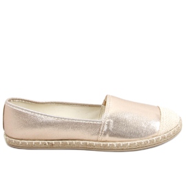 Espadrilles femme Casto Gold d'or Espadrilles femme Casto Gold d'or