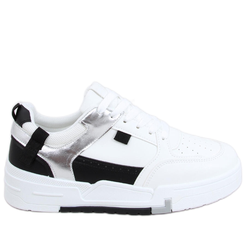 Baskets noires Cruz blanche multicolore